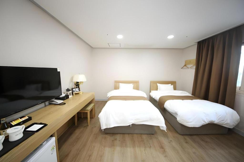 Hotel Aroha Jeju Sogüpcho Exteriér fotografie